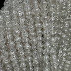 Crackle Round Glass Beads 10mm Explosion Pattern 10 Strands 6