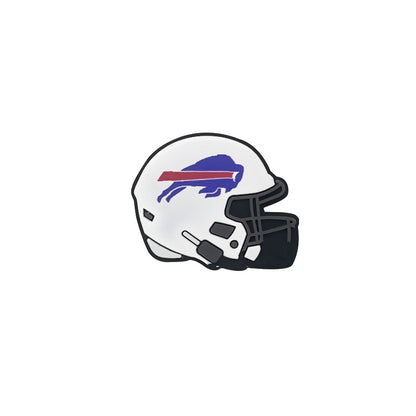 Silicone Focal Beads NFL Teams Helmet Printed Logos 20pcs 7