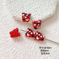 Candy Clown Metal Beads Colorful Painted Alloy 10pcs 21