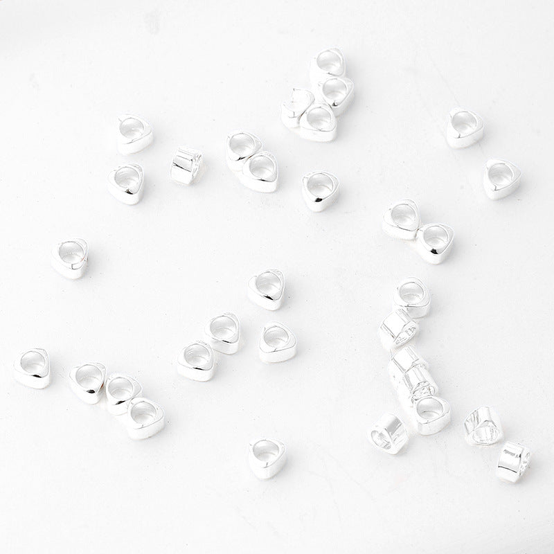 Brass Arc Triangle Spacer Beads 2.5mm 100pcs 7