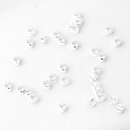 Brass Arc Triangle Spacer Beads 2.5mm 100pcs 7