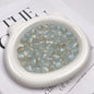 Gold Foil Filled Resin Beads 8mm 10mm 12mm Round Mixed Colors 50pcs 13