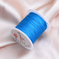 Nylon Thread Solid Color Glossy Finish 0.4mm 60m Spool 24