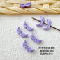 Baking Painted Cheese Animal Metal Beads Whimsical Pastel Colors 20pcs 9