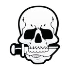 Silicone Focal Beads Knife Skull Biting Knife Design 20pcs 4
