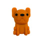 Silicone 3D Focal Beads Puppy Playful Pup Faces Vibrant Colors 20pcs 6