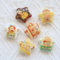 Butterbar Printed Star Acrylic Beads 25mm Glossy Pastel 20pcs 12
