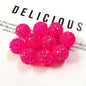 Glitter Bubblegum Beads 16mm Colorful Iridescent Sparkle 1pc 23