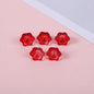 Czech Glass Beads Lily Orchid 10mm Transparent Mixed Colors 100pcs 8