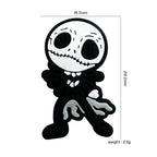 Silicone Focal Beads Monster Jack Skeleton Figure 20pcs 2