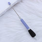 Beadable Ballpoint Pen Comfortable Grip Sponge Sheath Black Ink 1.0mm 22