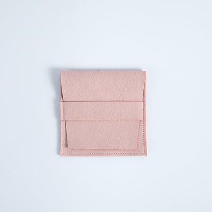 Microfiber Envelope Closure Strap Pouches 6.2/8cm Lavender 2pcs 4