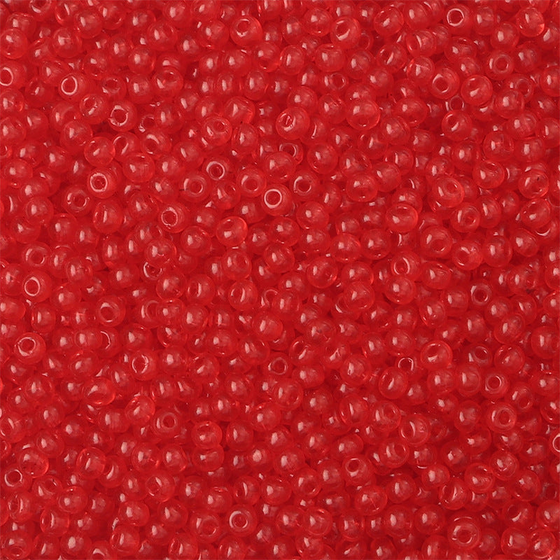 Transparent Seed Glass Beads 2mm Glossy Rainbow Colors 660pcs 12