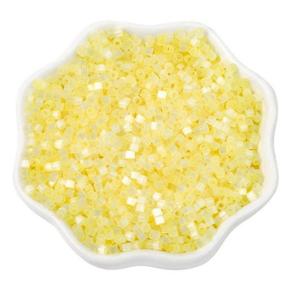Antique Cat Eye Rice Seed Glass Beads 2.5mm Translucent Glow 740pcs 9