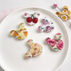 Adorable Mickey Head Acrylic Flat Beads 33x39mm Colorful Mixed 50pcs 2