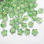 Czech Glass Beads Star 8mm Translucent Soft Color Gradient 50pcs 11