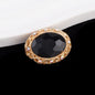 Double-Sided Heart Rhinestone Beads 24mm Vintage Alloy 10pcs 21