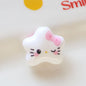 White Hello KT Star Acrylic Beads 20mm Cute Expression 20pcs 7