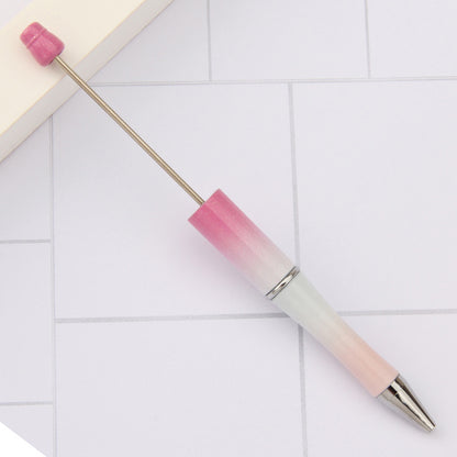 Beadable Plastic Pens 101 Colors Matte Pastel Shimmering Rainbow