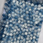 Gradient Crackle Round Glass Beads 10mm Pastel Mixed Colors 100pcs 19