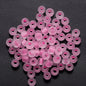 Glow In The Dark Seed Glass Beads 3mm Multicolor Stripes 1800pcs 54