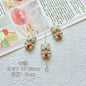 3D Loopy Metal Beads 16mm Baking Painted Glossy 10pcs 11