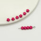 Star Metal Beads 5mm Baking Painted Colorful Finish 40pcs 9