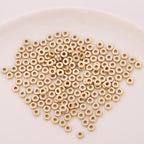 Plating Spacer Acrylic Beads 6mm CCB Plastic Metallic Mixed 200pcs 6