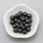 Glossy Metallic Round Acrylic Beads 10mm Colorful Assorted 50pcs 25