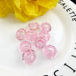 Acrylic Faceted Spacer Beads 7*13mm Large Hole 50pcs 8
