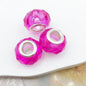 Purple Tone Resin Spacer Beads Mixed Shapes and Finishes 40pcs 17