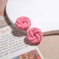 Painted Cookie Acrylic Beads 20x17x9mm Solid Color Glossy Swirl 30pcs 8