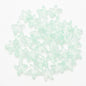 Electroplated Starfish Glass Beads 13-14mm Transparent 30pcs 20