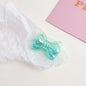UV Plating Gradient Crackle Bow Acrylic Beads 32mm 50pcs 6