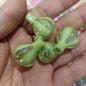UV Plated Hot Air Balloon Acrylic Beads 25mm Dual Color 50pcs 9