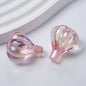 High Transparency UV Plating Hot Air Balloon Acrylic Beads 25-30mm 10pcs 3