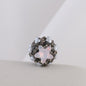 Embellished Star Clay Beads 18mm Pearl Rhinestone Bubblegum 10pcs 14