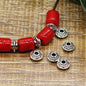 Alloy UFO Spacer Beads 6mm Tibetan Antique Gold Silver 200pcs 4