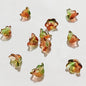 Czech Glass Beads Wind Chime Flower 12mm Pastel Glossy 100pcs 29