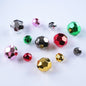 Plating Metal Faceted Acrylic Beads 10-16mm Earth Colors 100pcs 19