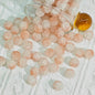 Frosted Round Glass Beads 6mm Colorful Speckled Matte Finish 50pcs 24