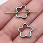 Hollow Flower Metal Beads 16mm Vintage Inspired Openwork 60pcs 7