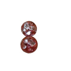 Shimmer Filled Round Acrylic Beads 16mm Colorful Mixed 50pcs 7