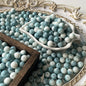 Crackle Round Glass Beads 10mm Imitation Porcelain Pastel Colors 120pcs 21