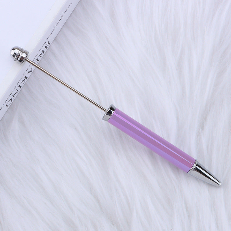 Beadable Pen UV Electroplating Rainbow Color Opal Shimmer 10pcs 5