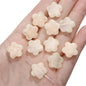 Pearl Flower Acrylic Beads 15mm Pastel Colors 20pcs 13