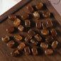 Color Blooming Rectangular Resin Beads 8mm 12mm Multicolor Swirl 10pcs 3