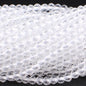 Transparent Disc Seed Glass Beads 2mm Glossy Blue Tones 360pcs 2 Strands 13