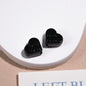 Painted Heart Acrylic Beads 12mm Glossy Raised Dot Detail 50pcs 6