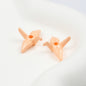 Painted Origami Crane Acrylic Beads 16mm Colorful Glossy 50pcs 19